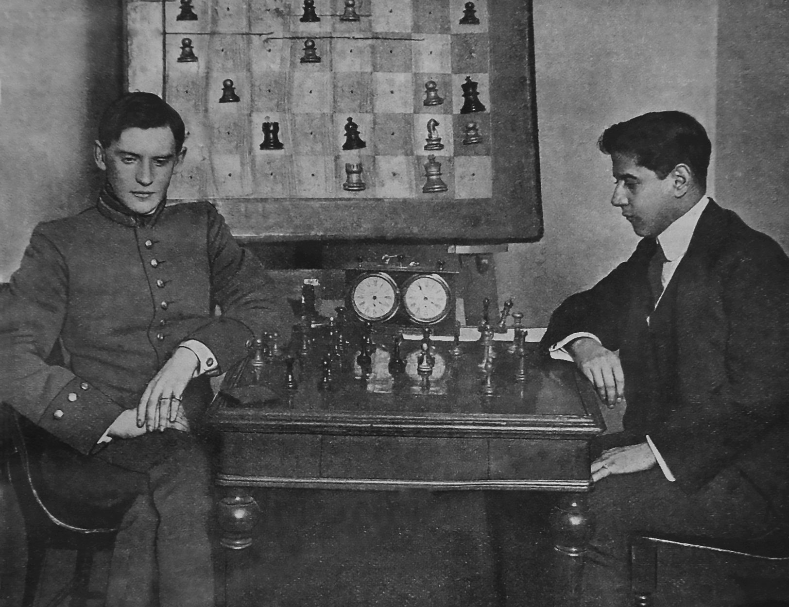 Alekhine rocks the Philidor Defence