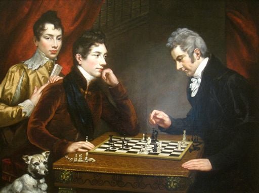 famous chess art