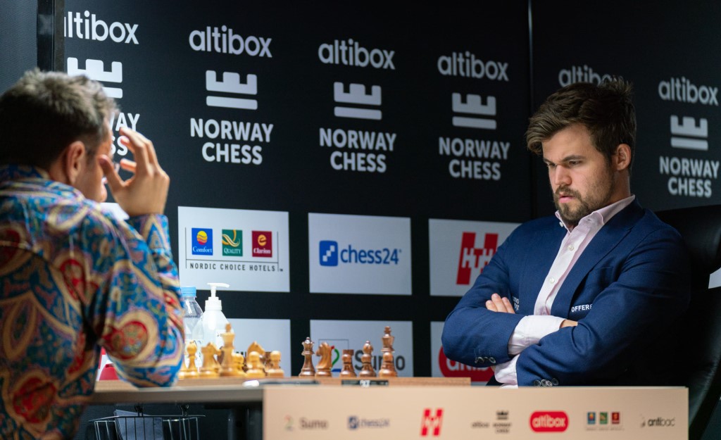 Norway Chess 1: Caruana e Firouzja lideram