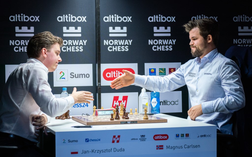 Jan-Krzysztof Duda, Magnus Carlsen