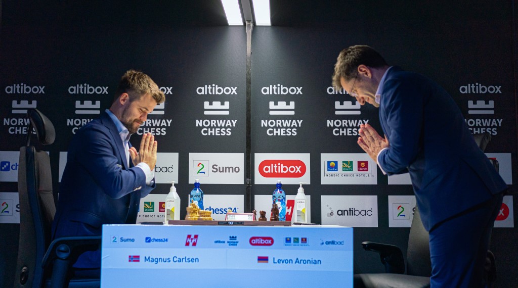 Magnus Carlsen, Levon Aronian