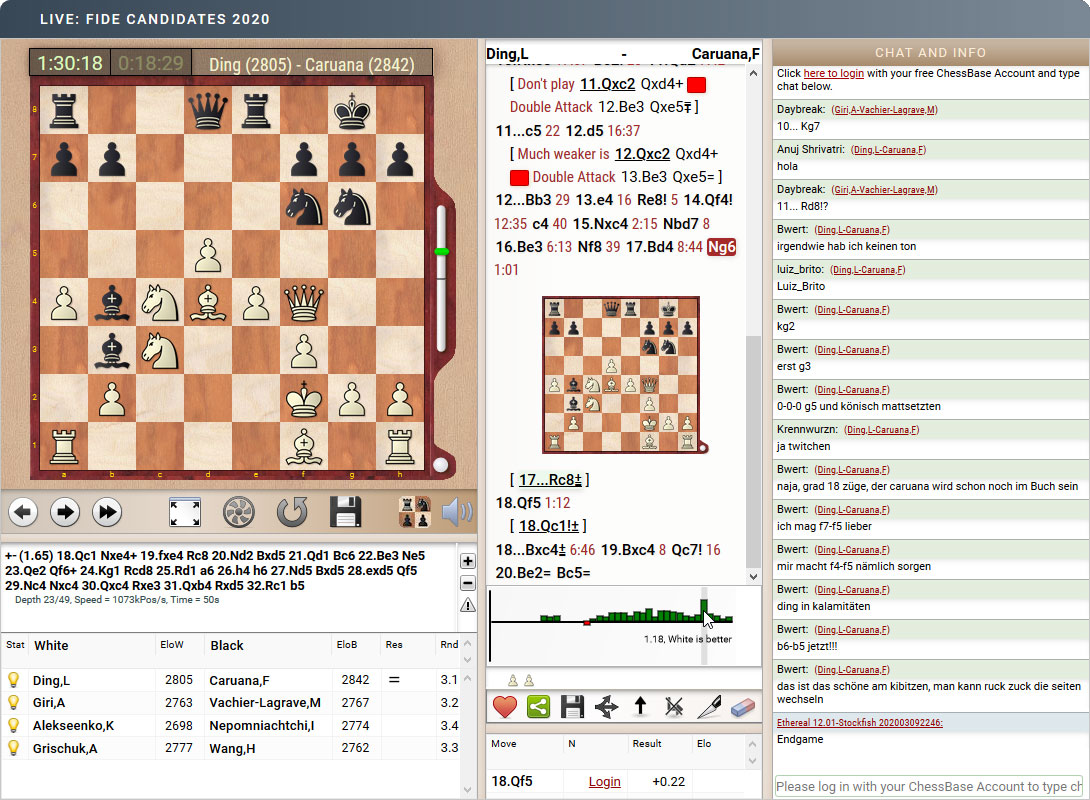 Chessbase Online Play - bugfasr