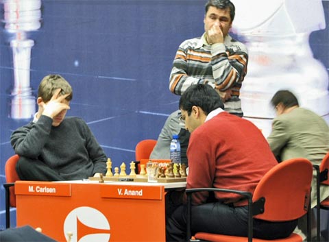 Magnus Carlsen, Vishy Anand
