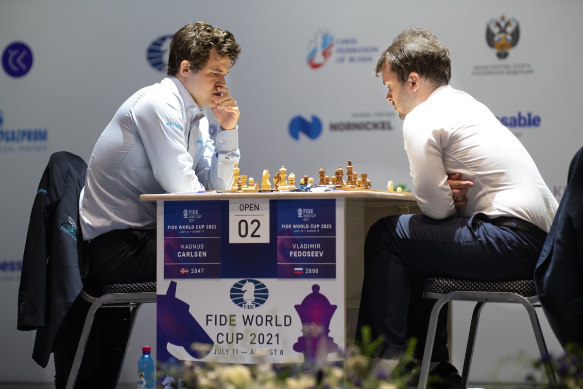 Magnus Carlsen, Vladimir Fedoseev