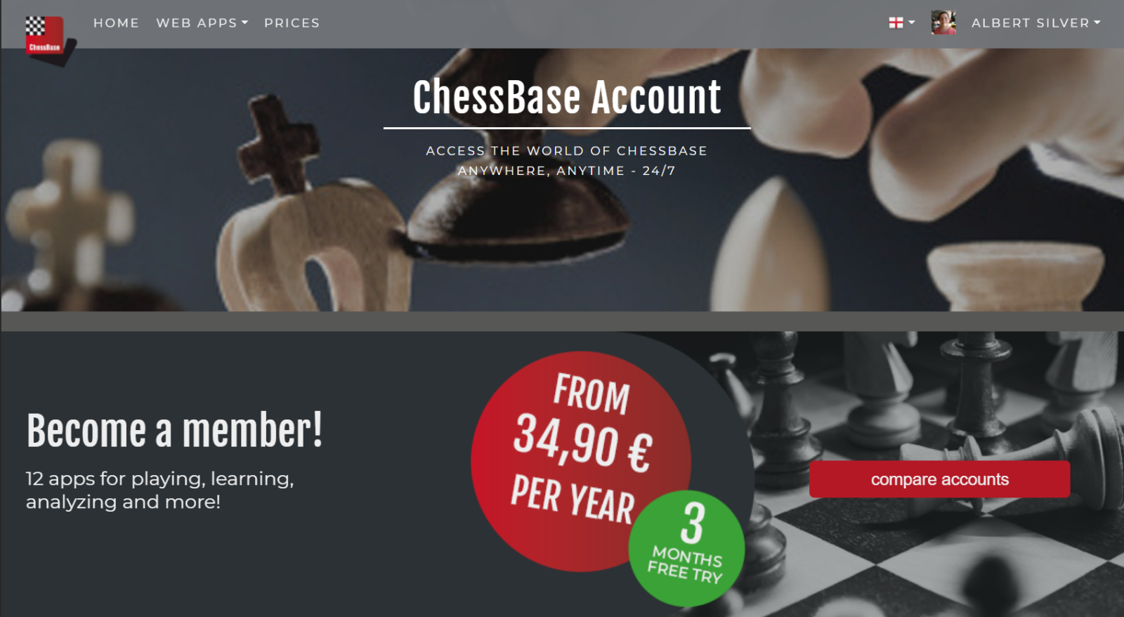 Caissabase - A massive free chess