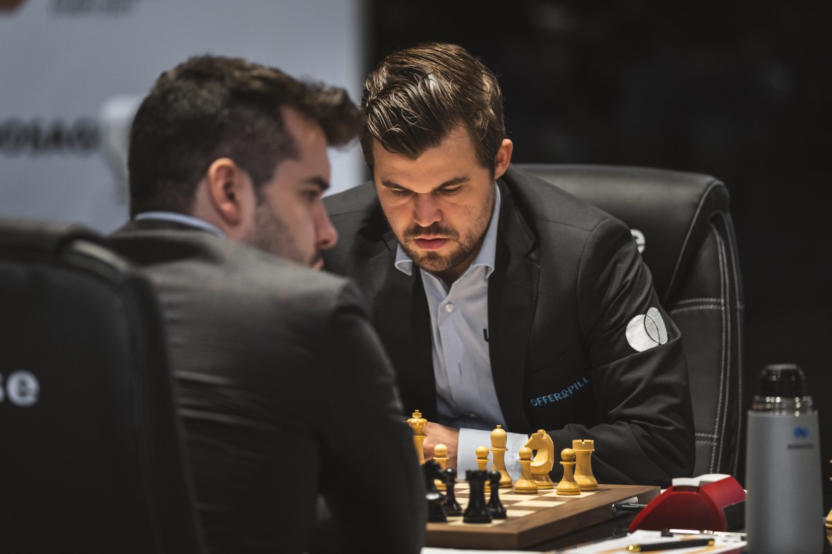 Carlsen-Nepo 10: Magnus on the brink of victory