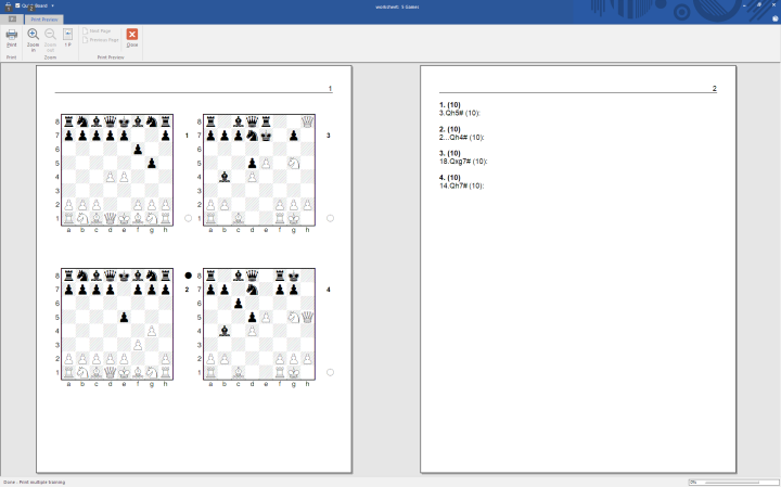 Free Chess Worksheets & Puzzles