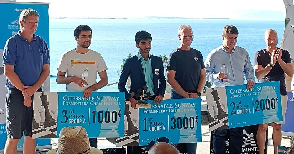 II Open Chess MENORCA: Gukesh, Pepe Cuenca, Niemann 