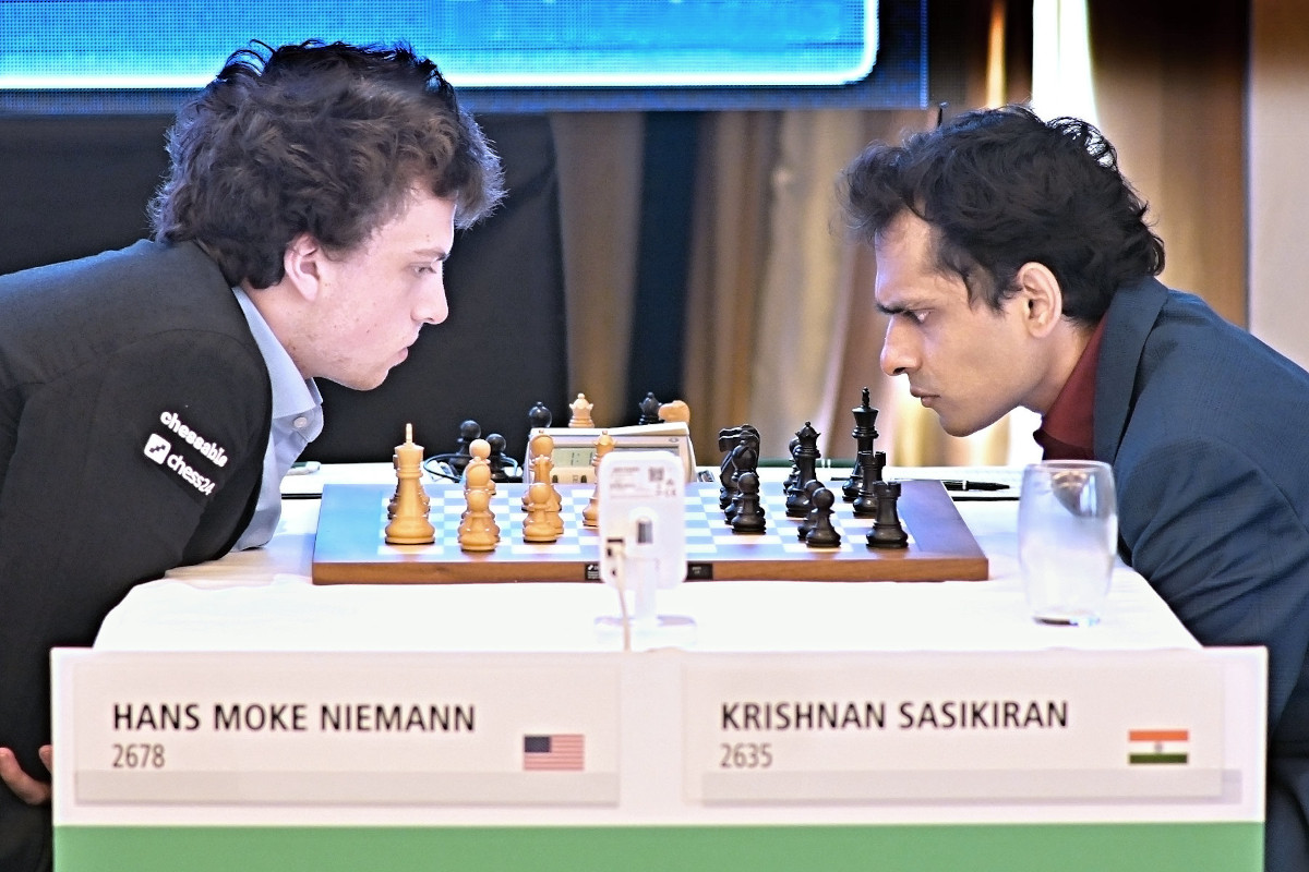 Hans Niemann, Kirshnan Sasikiran