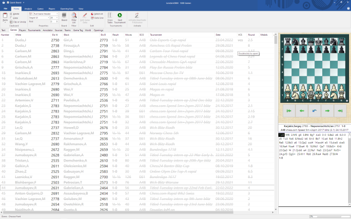 How to make a new chess database and copy games into it (ChessBase Tip  #0028) 