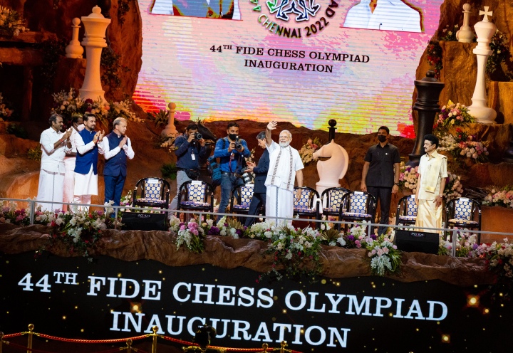 Let the games begin': PM Modi opens 44th Chess Olympiad in Chennai