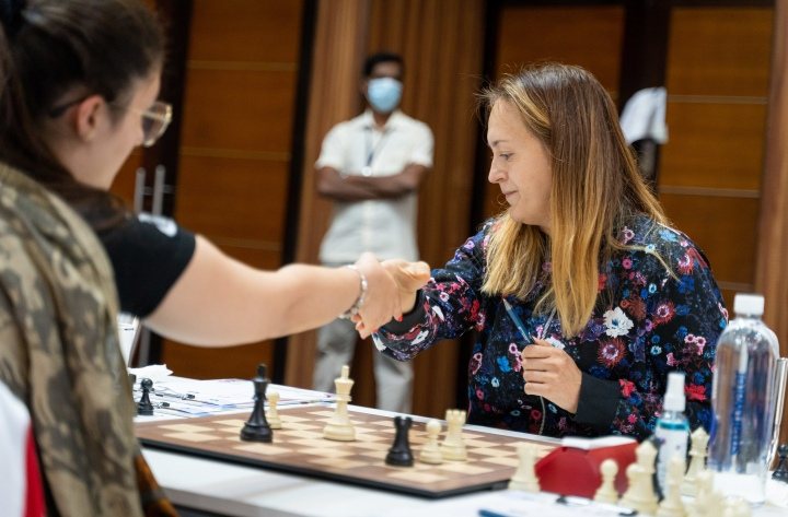 The winners of the 44th Chess Olympiad (Women's Tournament)