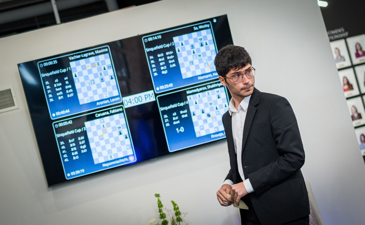 Sinquefield Cup: So in pole position, Firouzja wins rollercoaster