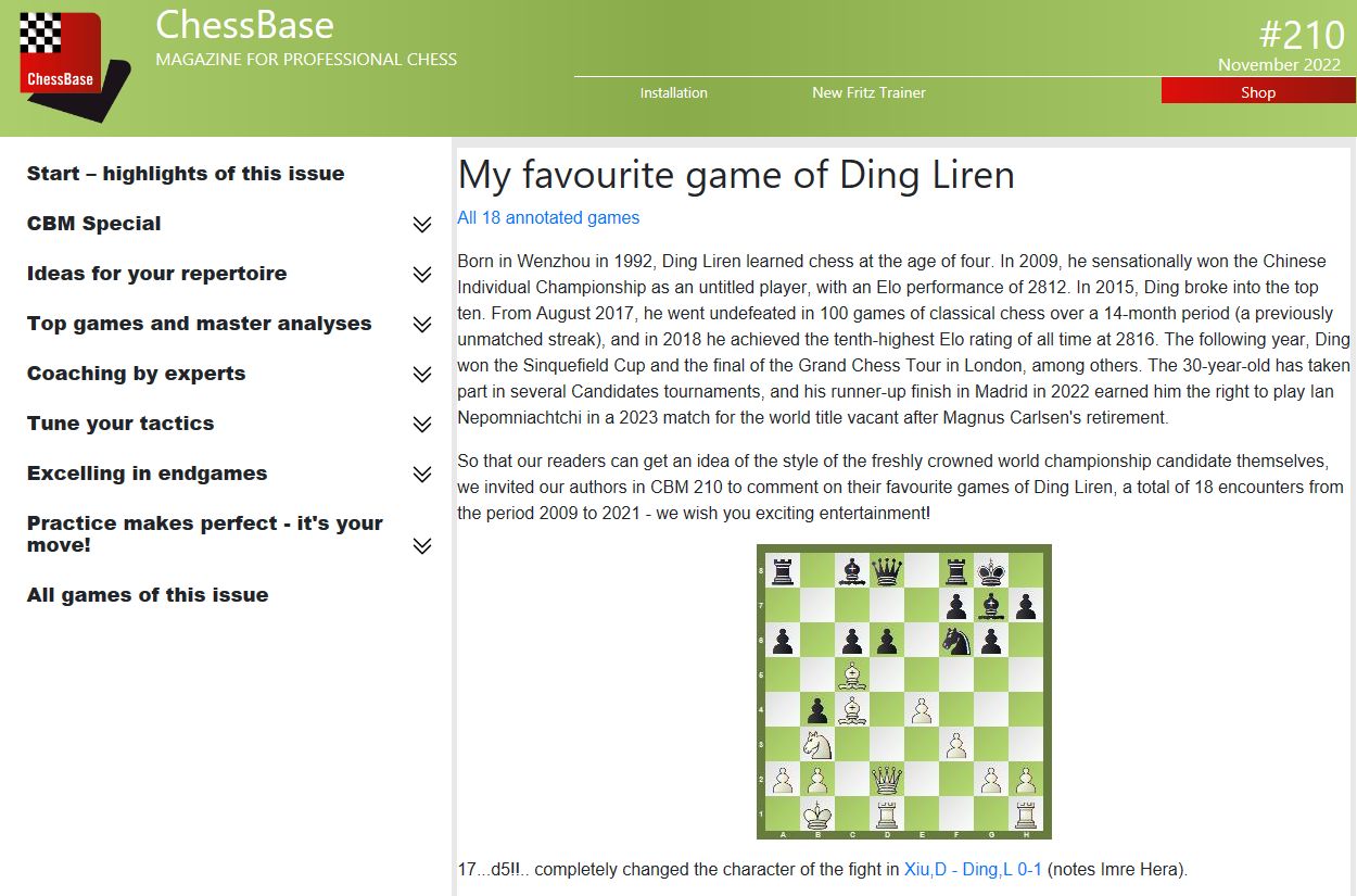 Ding Liren for Buffs (Chess Players for Buffs) - Kindle edition by