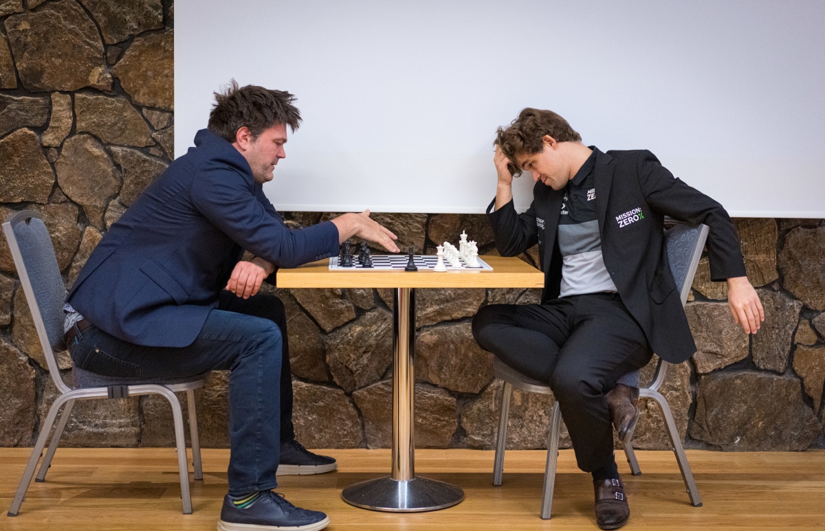 Peter Heine Nielsen, Magnus Carlsen