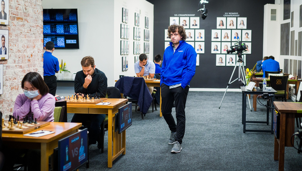 US Championship Round 9: Caruana Defeats Niemann, Tokhirjonova Seizes Clear  Lead 