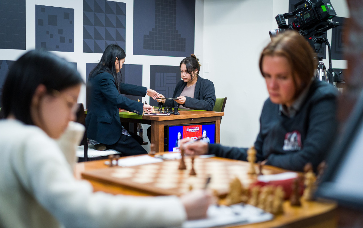 US Championship Round 9: Caruana Defeats Niemann, Tokhirjonova Seizes Clear  Lead 