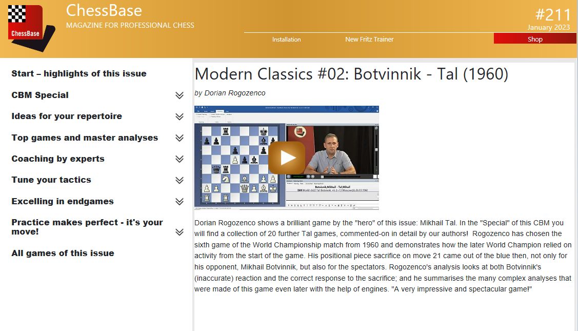 Tal vs. Botvinnik  World Chess Championship 1960 