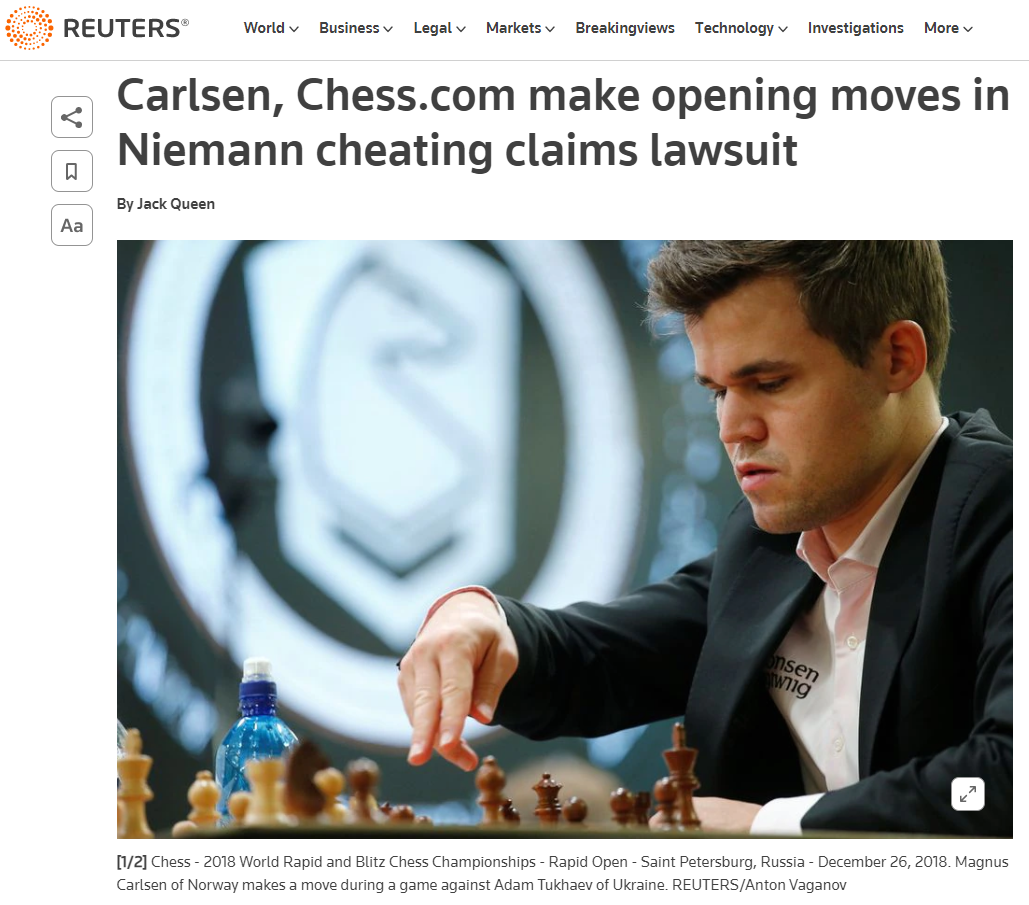 Hans Niemann is the Bad Boy of Chess. Did He Cheat Against the
