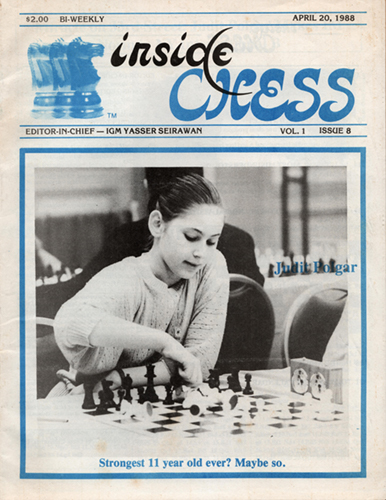 Judit Polgar, Inside Chess