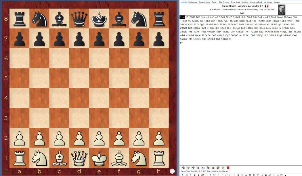 Chessbase 17 - Simple Player Search 