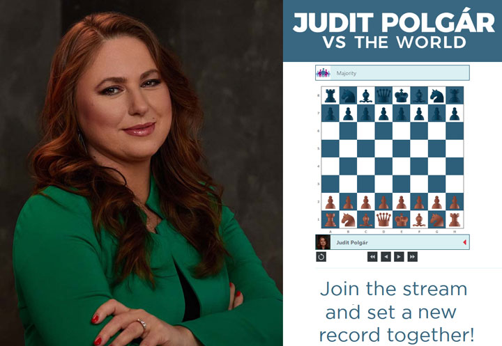 Judit Polgar to Lead World Championship Commentary