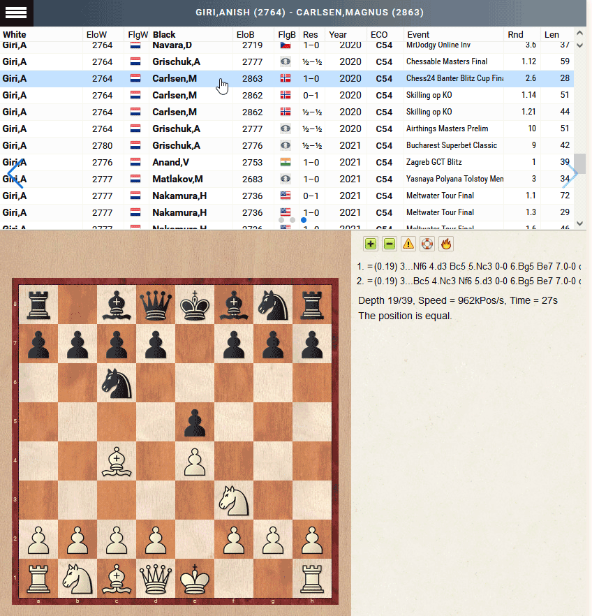 Hans Moke Niemann player profile - ChessBase Players