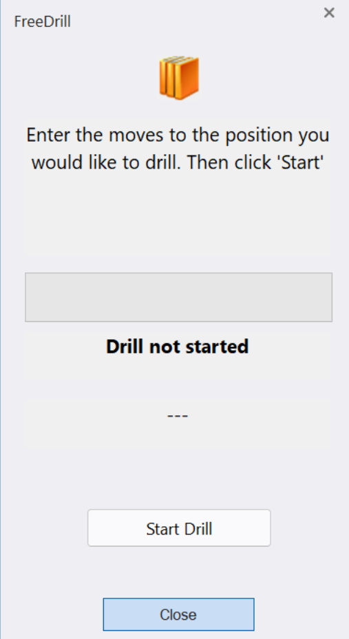 Drill Not Started