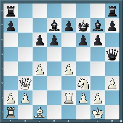 My first brilliant move! I learned to play chess back in March and