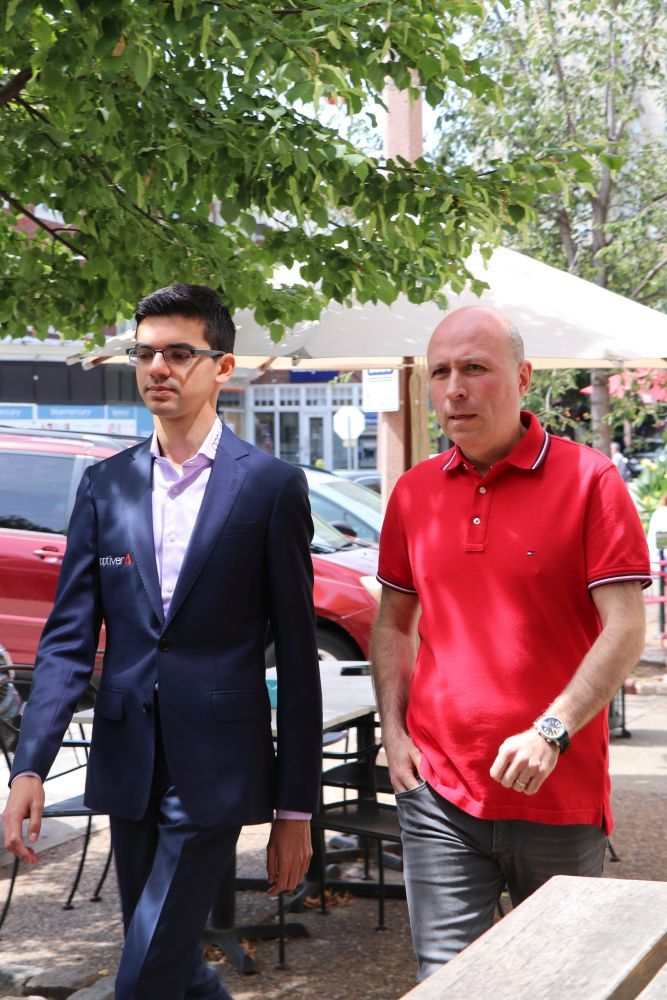 Trent and Gustafsson were a professional comedy show, Anish Giri