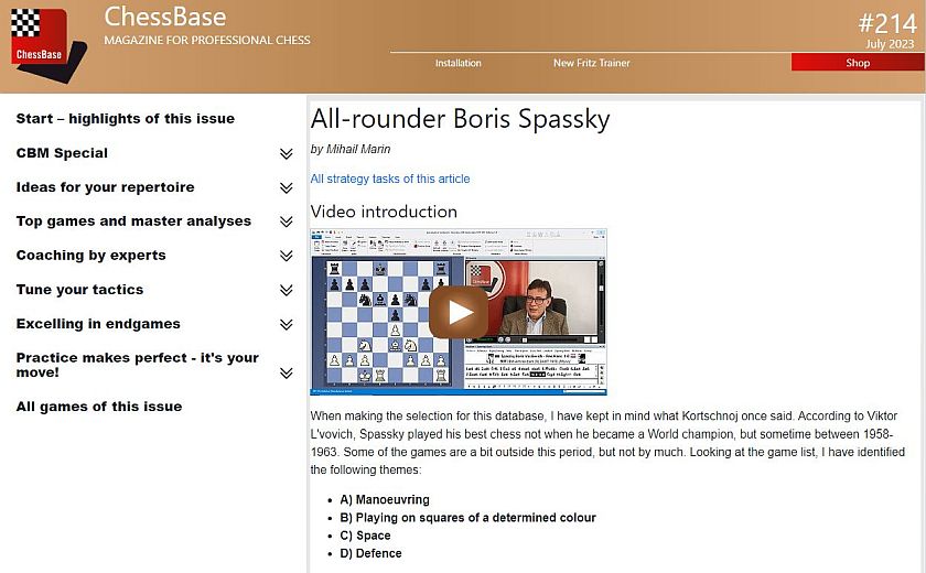 CBM #214 Special: Boris Spassky