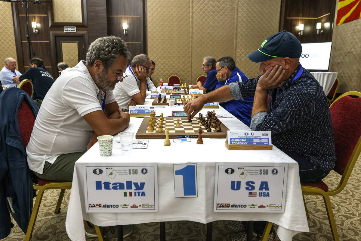 World Senior Team Ch Italy and Germany top the standings ChessBase
