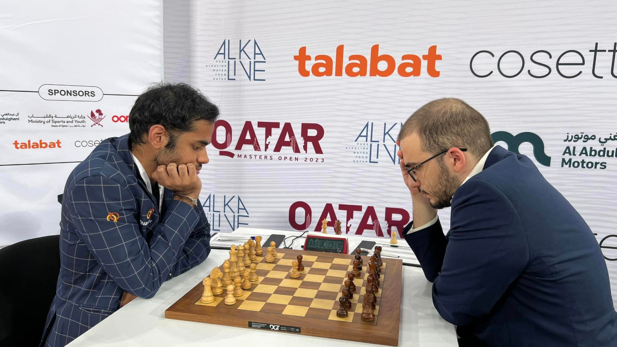 chess24.com on X: David Paravyan is among the leaders after inflicting a  2nd loss of the tournament on Gukesh!   #QatarMasters2023  / X