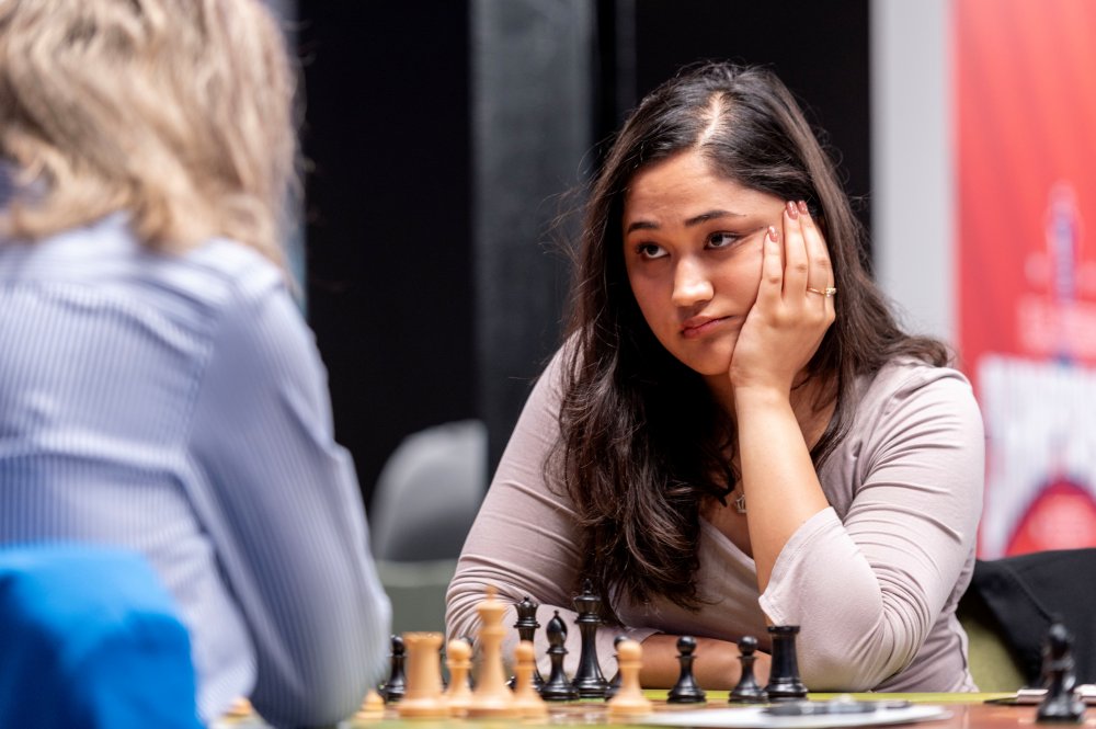 Dortmund, Deutschland. 16th July, 2019. Leinier DOMINGUEZ PEREZ, USA,  United States of America, Third matchday of the Sparkassen Chess-Meeting  2019 on 16.07.2019 in Dortmund