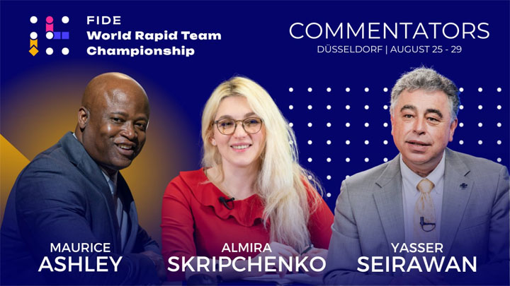 Clash of titans in Düsseldorf: World Rapid Team Championship