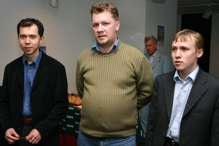 Rustam Kasimdzhanov, Alexander Khalifman, Ruslan Ponomariov