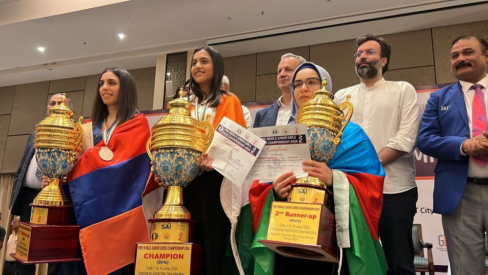 Nogerbek and Divya are the 2024 world junior champions ChessBase