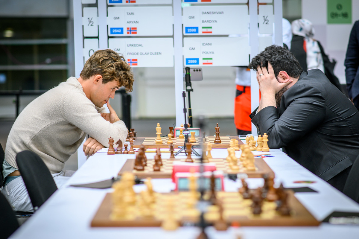 Magnus Carlsen, Parham Maghsoodloo