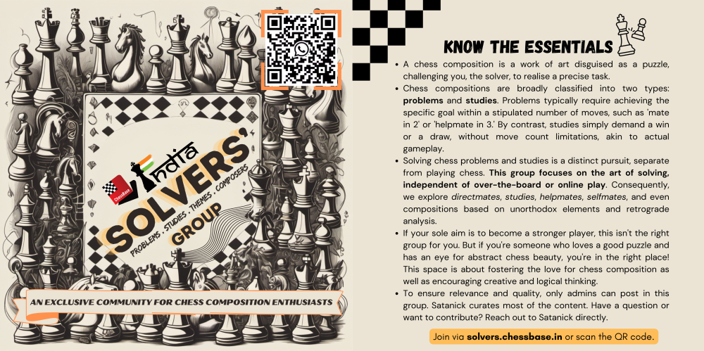 ChessBase India, chess solving