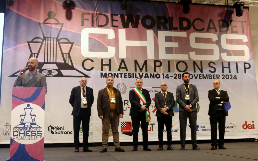 World Cadet Championship 2024 begins in Montesilvano, Italy ChessBase