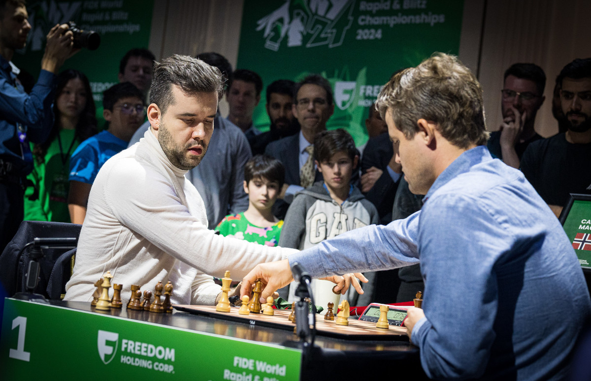 Ian Nepomniachtchi, Magnus Carlsen