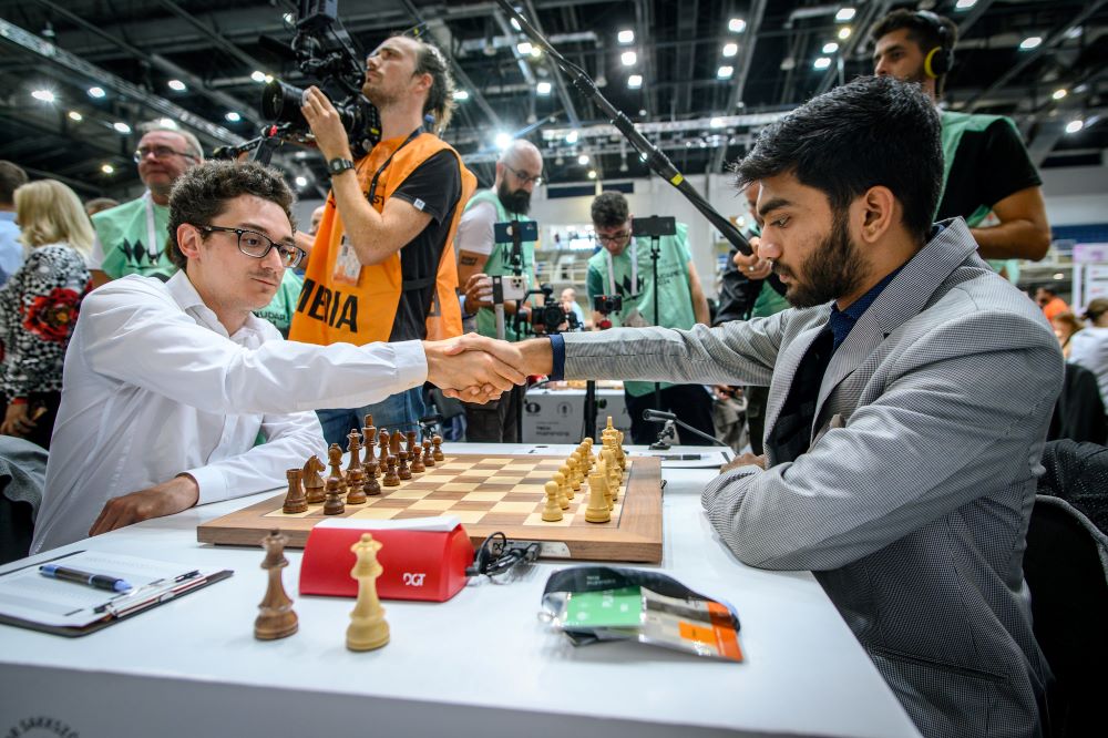 Fabiano Caruana, Gukesh Dommaraju