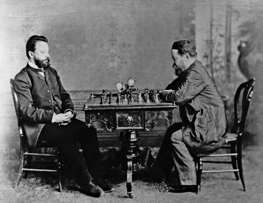 Wilhelm Steinitz, Mikhail Chigorin