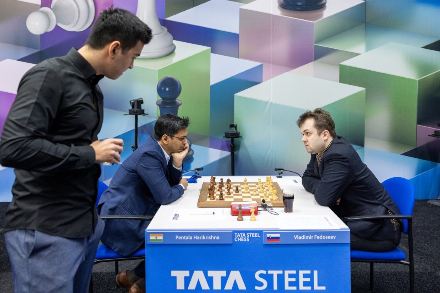 Tata Steel Chess R9 The world champion grabs the lead ChessBase