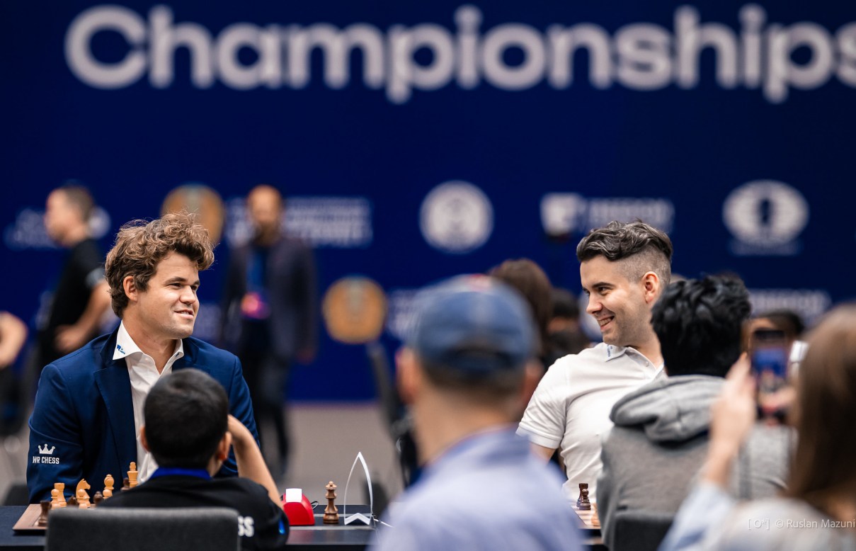 Magnus Carlsen, Ian Nepomniachtchi