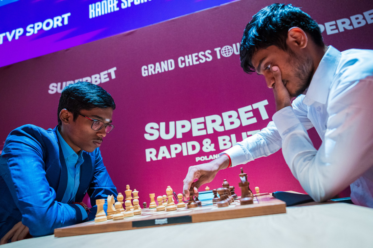 Praggnanandhaa Rameshbabu, Aravindh Chithambaram