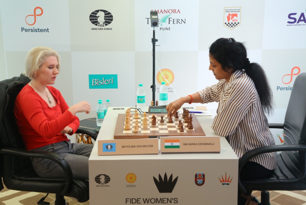 Polina Shuvalova, Harika Dronavalli