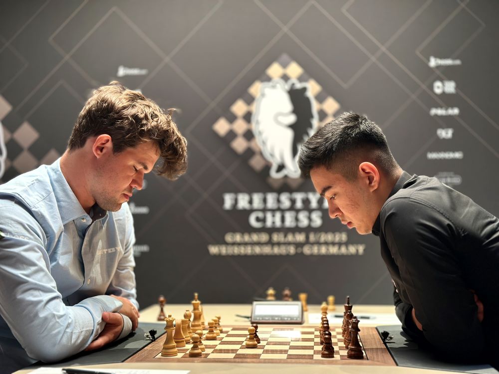 Magnus Carlsen, Nodirbek Abdusattorov