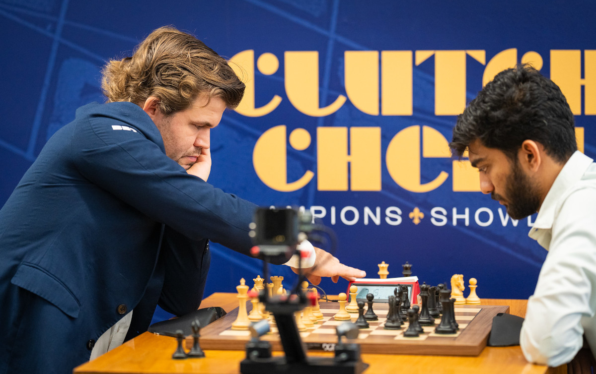 Magnus Carlsen, Gukesh Dommaraju