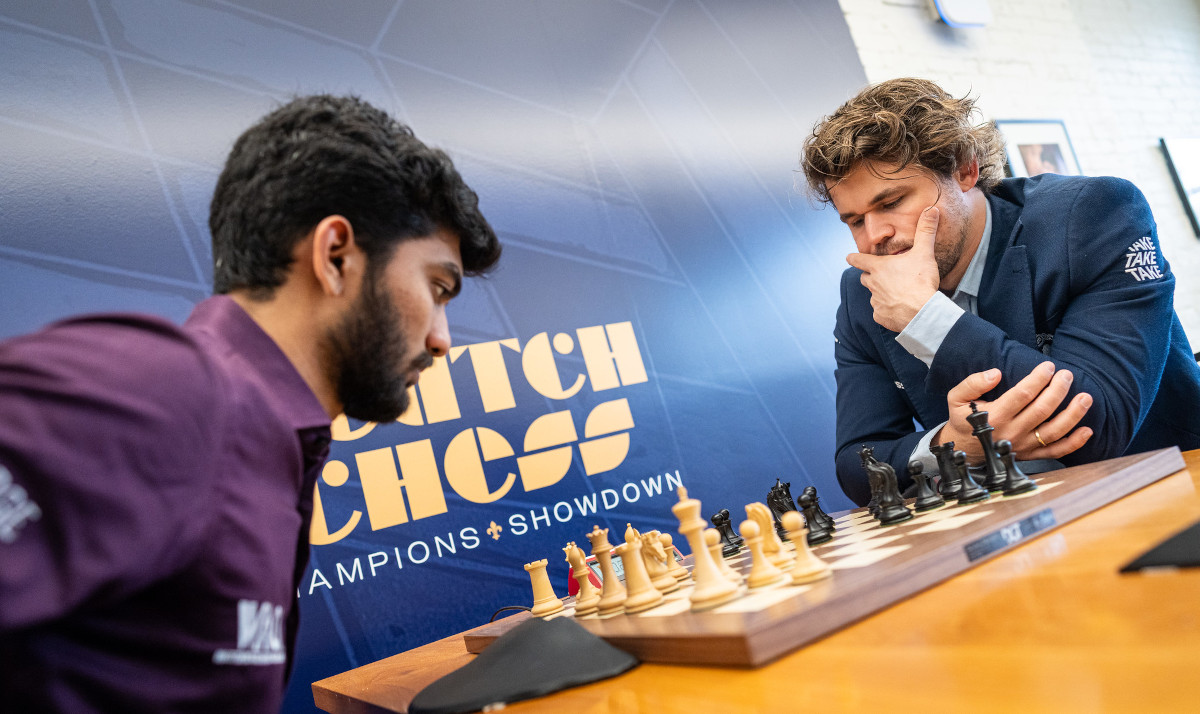 Gukesh Dommaraju, Magnus Carlsen